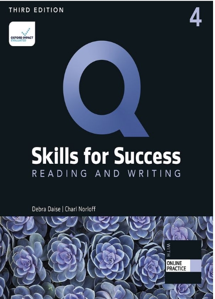 Q : Skills for Success 3rd ED 4 : Reading and Writing : Student Book +iQ Online Practice (P)