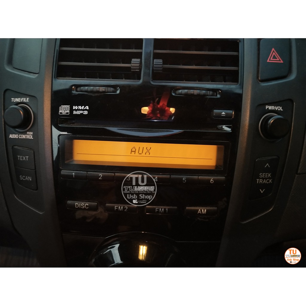 เครื่องเสียงรถยนต์ Aux For Toyota Yaris 2008-2012 สำหรับวิทยุเดิมๆ(สำหรับปุ่ม รถปี 08-12ท่านั้น), สายเปิดโหมด Aux Yaris วิทยุเดิม , Aux วิท