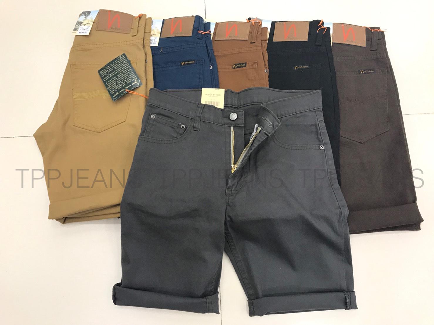 TPPJEANS ND Men's Shorts Color Stetch กางเกงขาสั้นสี ผ้ายืดสีไม่ตก ทรงสวย เนื้อผ้านิ่มใส่สบาย งานปักตัดเย็บอย่างดี รับชำระปลายทางครับ