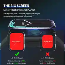 ภาพขนาดย่อของภาพหน้าปกสินค้าhw37 plus smartwatch จอ 44mm อัพรูปได้ หน้าจอ44mm เมนูไทย แจ้งเตือนไทย รองรับ IOS,Android จากร้าน helloqq.shop บน Lazada ภาพที่ 7