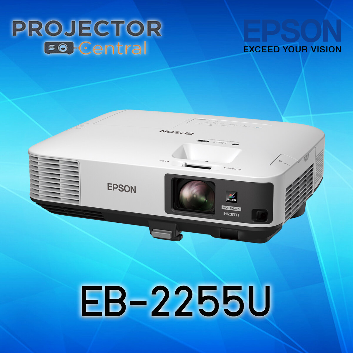 Epson EB-2255U LCD Projector (5,000 Ansi Lumens/WUXGA) เครื่องฉายภาพโปรเจคเตอร์เอปสัน รุ่น EB-2255U
