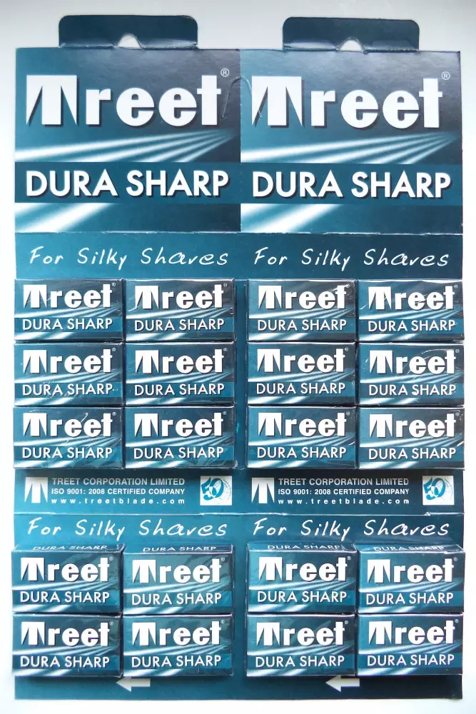 มีดโกน TREET Dura Sharp 1 x 20 กล่อง x 5 ชิ้น