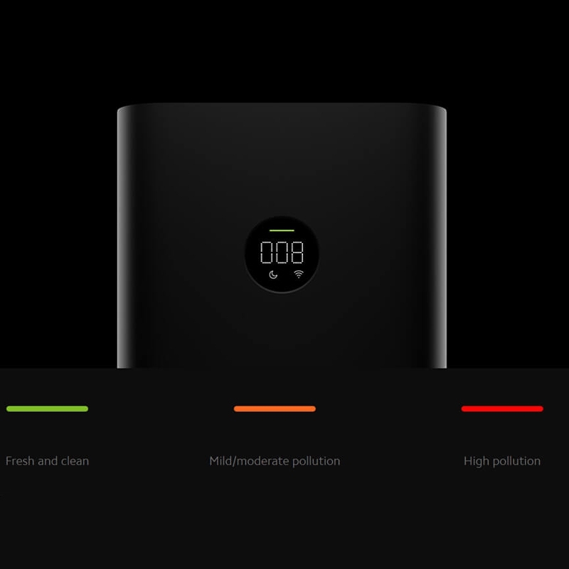 Xiaomi Mi Air Purifier 3C/2S เครื่องฟอกอากาศอัจฉริยะ รองรับ Google Assistant จอแสดงผล LED | รับประกัน1 ปี