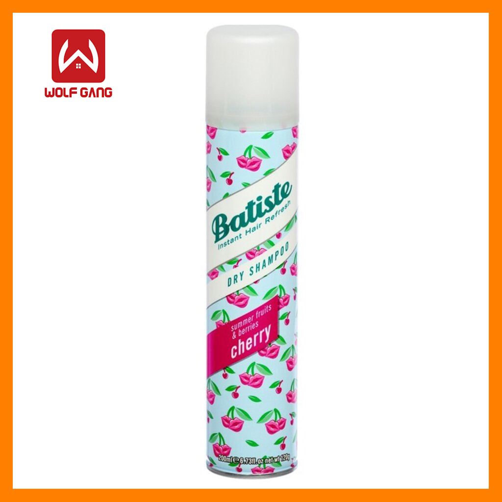 ใหม่! Batiste บาทีส ดราย แชมพู ฟรุตตี้ แอนด์ ชีคกี้ เชอรี่ 200 มล. - wolfgang store