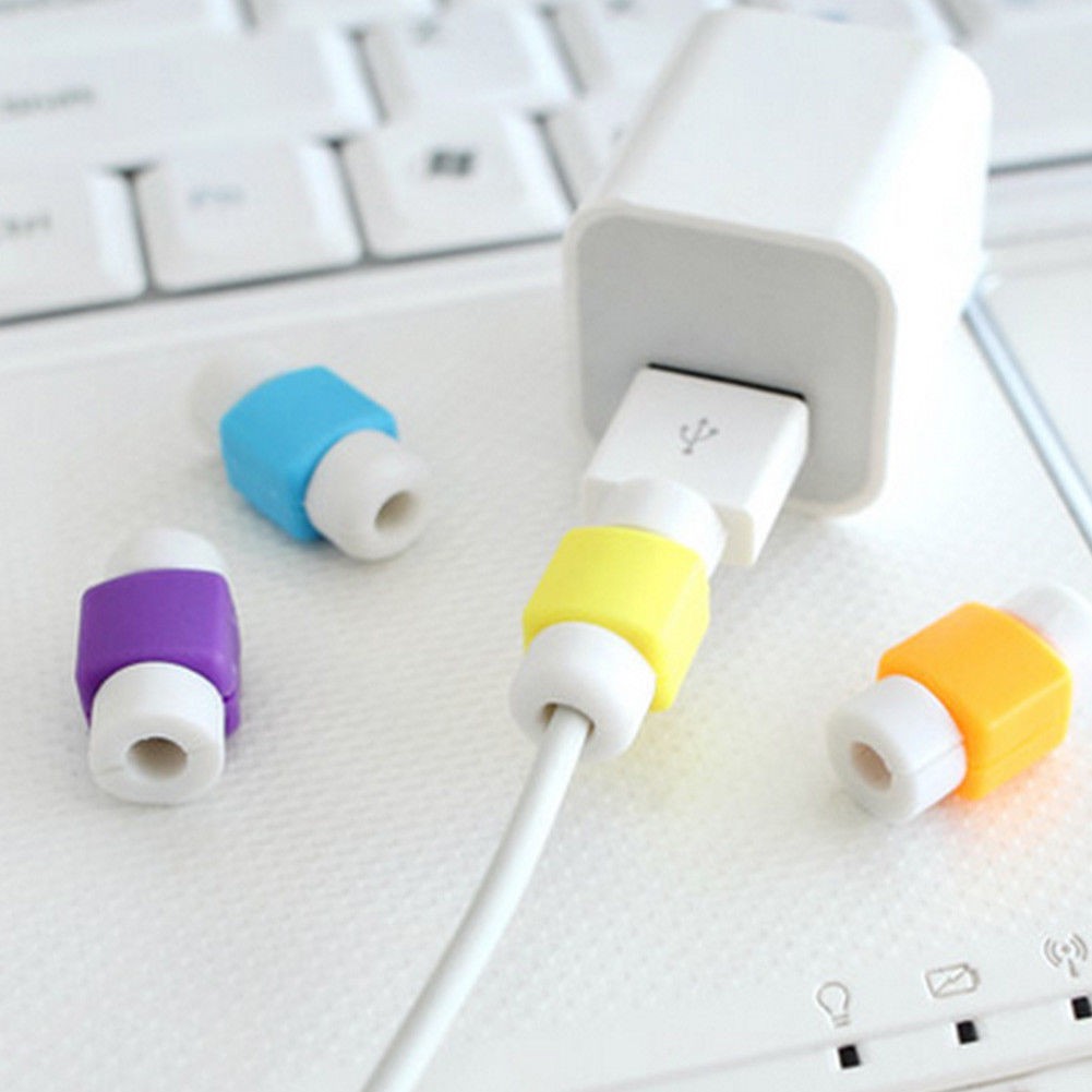 20 Pcs Data Line USB Charging Cable Earphone Cord Saver Protector Protection Cover