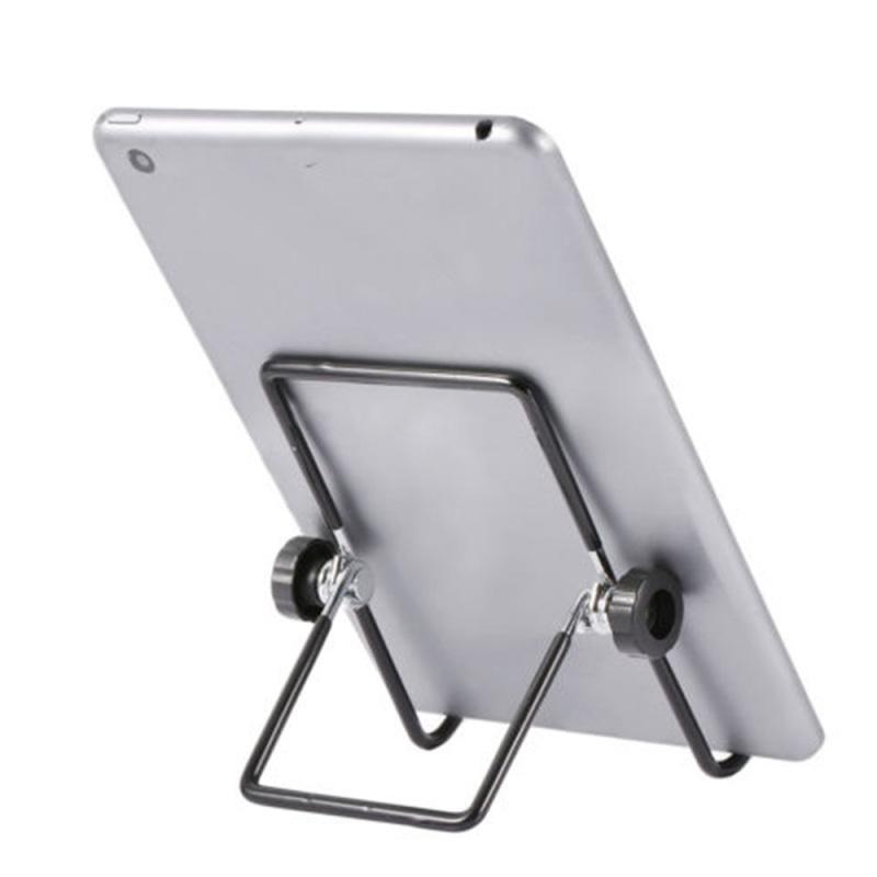 Foldable Metal Tablet Stand Adjustable Big Phone Tablet Desktop Holder