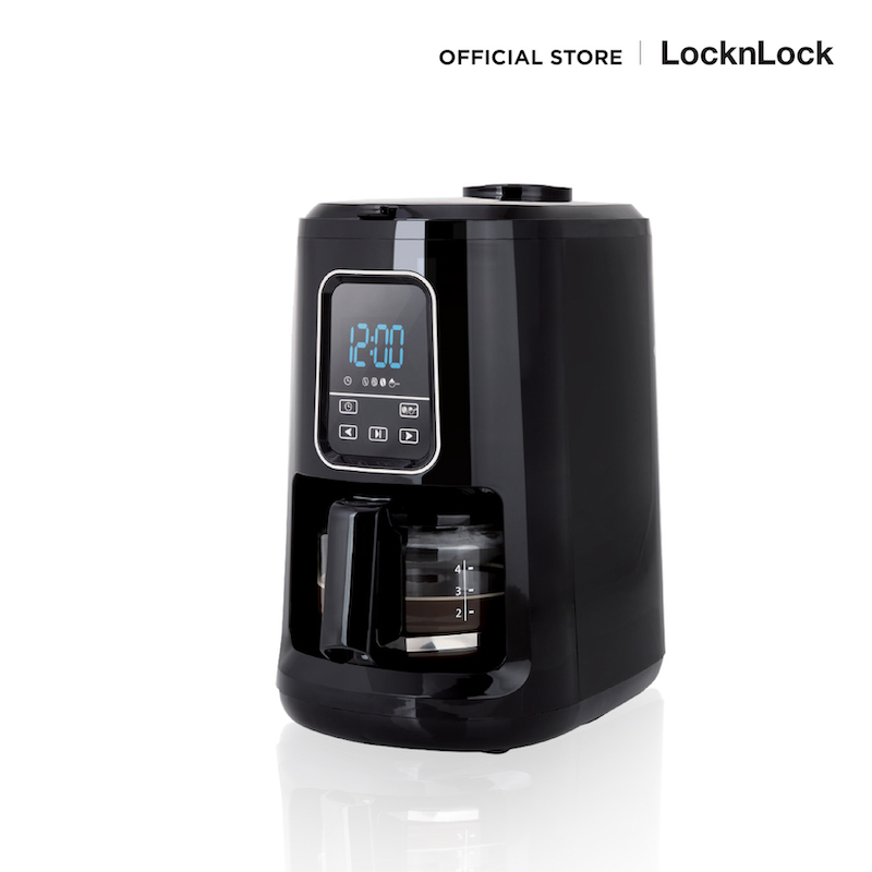 ลดราคา LOCK&LOCK เครื่องบดกาแฟ DIGITAL COFFEE MAKER ขนาด 0.6L รุ่น