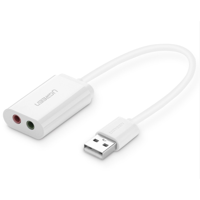 SALE UGREEN USB 2.0 External Sound Card Adapter #คำค้นหาเพิ่มเติม อุปกรณ์เสริม สื่อบันเทิงภาย มือถือ UGREEN ชิ้นส่วนคอมพิวเตอร์ REMAX