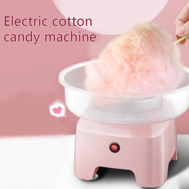เครื่องทำสายไหม เครื่องทำสายไหมขนาดเล็ก mini Household DIY cotton candy พร้อมส่ง 2 สี ชมพู ฟ้า