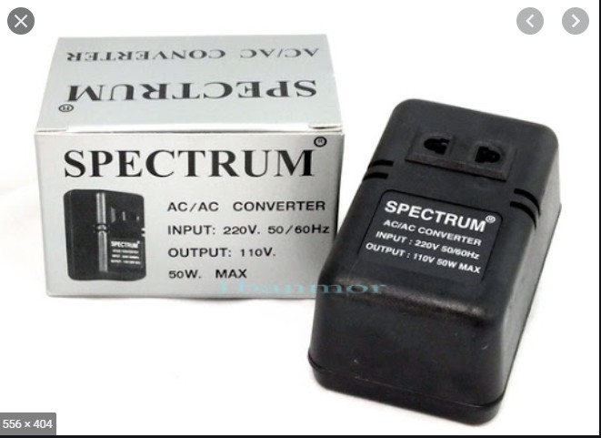 SPECTRUM 110V50W หม้อแปลงไฟ 220V เป็น 110V