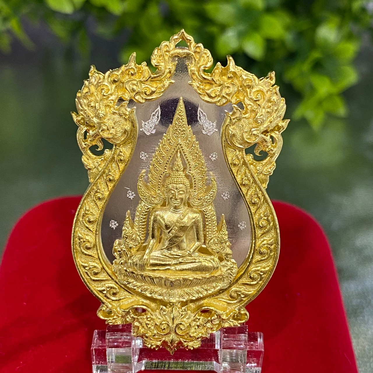 พระพุทธชินราช รุ่นจอมราชันย์ ปี2555 เนื้อทองระฆัง สร้าง19999องค์ วัดพระศรีรัตนมหาธาตุวรมหาวิหาร จ.พิษณุโลก