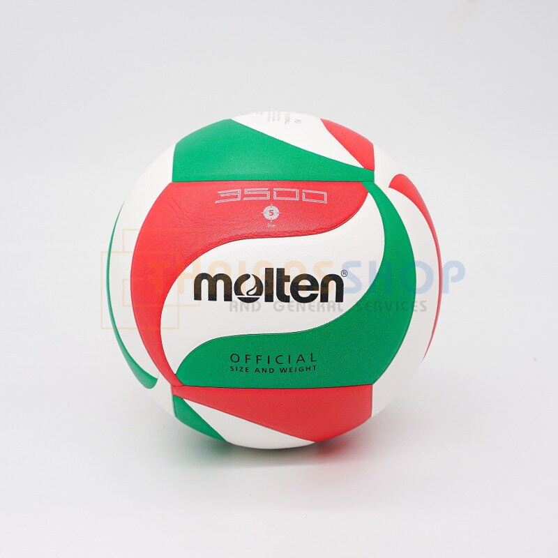 [ของแท้ 100%] ลูกวอลเล่ย์ Molten V5M3500 ของแท้ 100% ลูกวอลเลย์บอล size 5  หนัง PU กันน้ำ วอลเลย์บอล เหมาะกับสนามกันแจ้ง