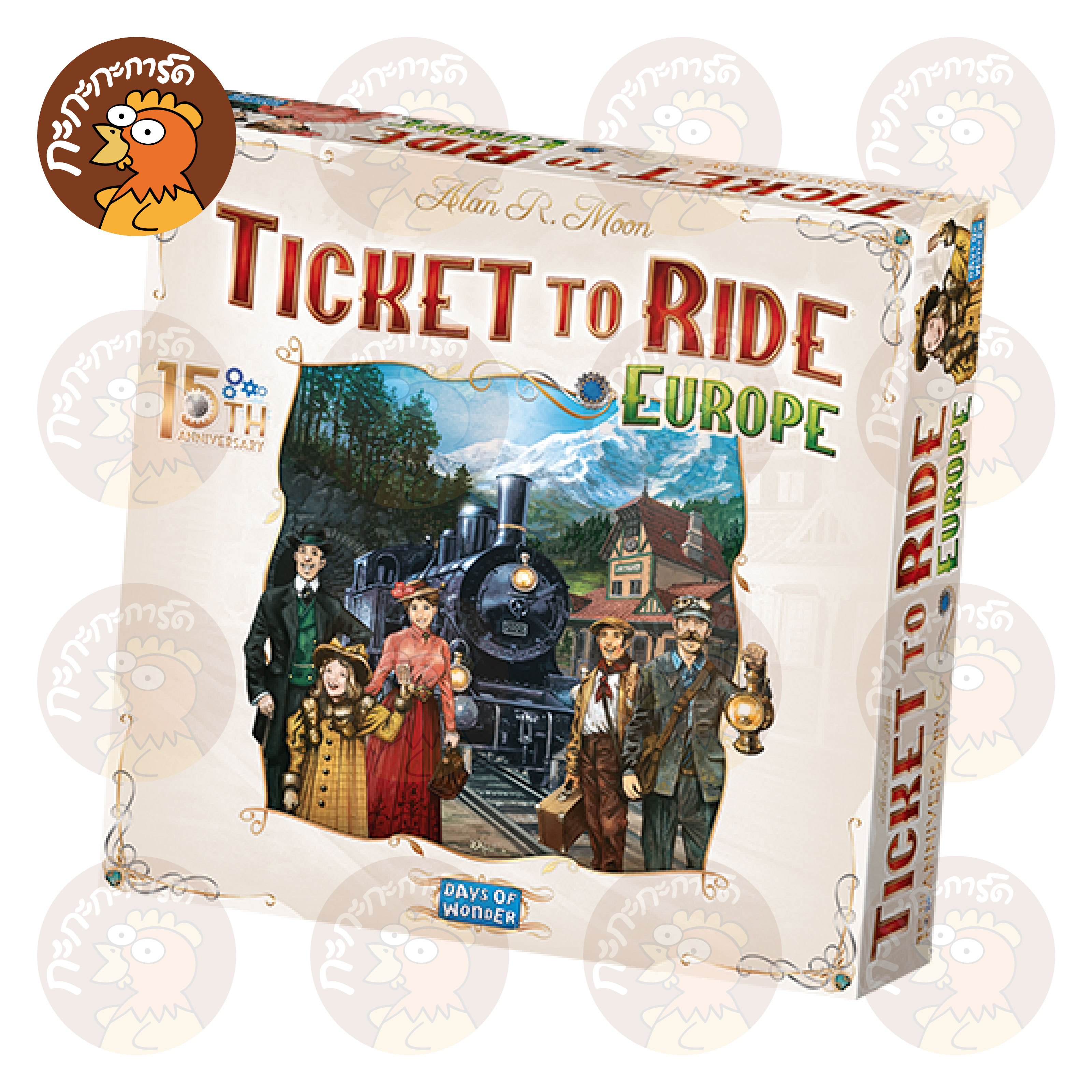 Ticket to Ride Europe 15th Anniversary (EN) Board Game บอร์ดเกม ภาษาอังกฤษ ของแท้ 100 อยู่ในซีล