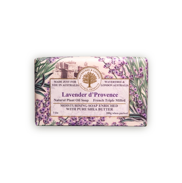Wavertree & London Lavender d'Provance สบู่ออร์แกนิค (ลาเวนเดอร์) (200g)