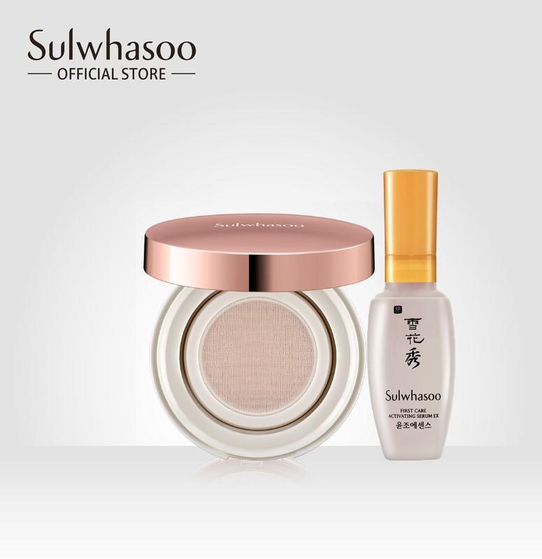 แนะนำ โซลวาซู เซ็ทขนาดพกพา SULWHASOO Sheer Lasting Gel Cushion No.23