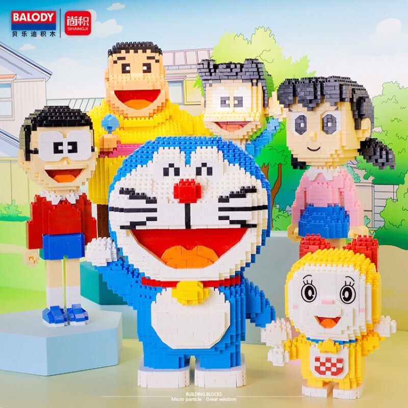 เลโก้นาโนไซส์ XXL - Balody 16138-16143 Doraemon and Friends