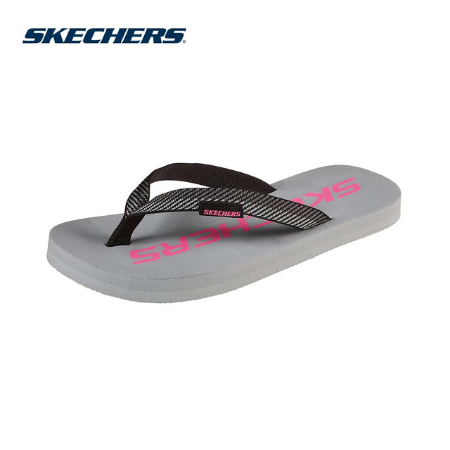 Skechers สเก็ตเชอร์ส รองเท้าแตะ ผู้หญิง Cali Side Lines 2 Sandals Shoes - 8730038-BKGY