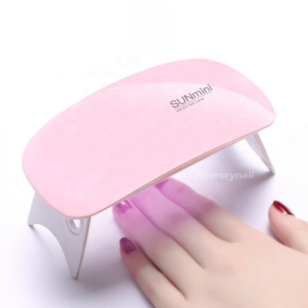 เครื่องอบเล็บ SUN mini 6 W. อบเจล ต่อเล็บ แบบพกพา LED Nail Lamp