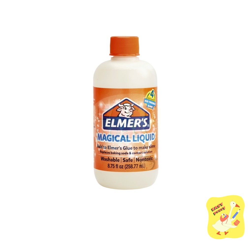 น้ำยาทำสไลม์ สีใส Elmer's ขนาด 8.75 fl oz. Magical Liquid Slime Activator Slime DiY