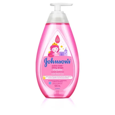 Johnson's active kids shiny drops shampoo 500ml.