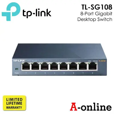 TP-LINK TL-SG108 8-Port Gigabit Desktop Switch/aonline