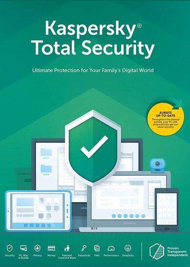 KASPERSKY TOTAL Security 2020 / 3Device / 2 Year / GLOBAL-KEY /Download