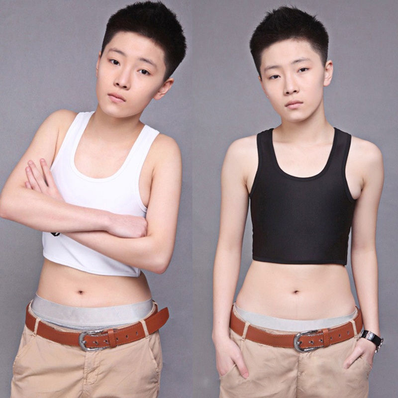 Hot Sale DMYP Short Vest Breathable Buckle Binder Trans Cosplay