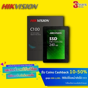 ภาพหน้าปกสินค้า🔥HOT⚡️ 240GB SSD HIKVISION C100 550/502 MB/S ประกัน 3 ปี ที่เกี่ยวข้อง