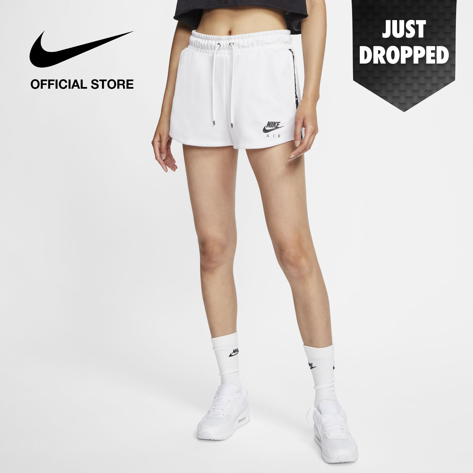Nike Women's Sportswear Shorts - White