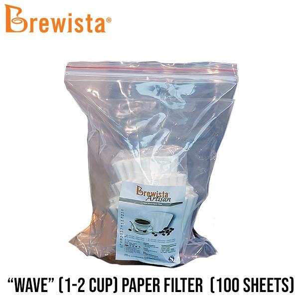 กระดาษกรอง Brewista Wave Filter (ไซส์ 1-2 cups) – บรรจุ 100 แผ่นเครื่องชงกาแฟ เครื่องชงน้ำ เครื่องทำกาแฟ ที่ชงกาแฟ เครื่องทำกาแฟอัตโนมัติ เครื่องทำกาแฟแบบพกพา เยือกชกกาแฟ ของแท้