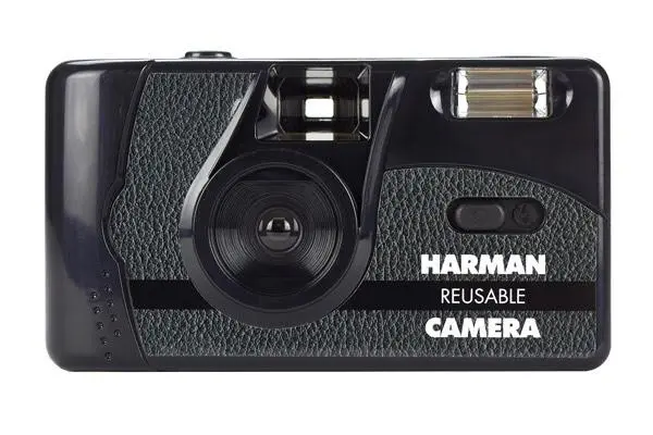 กล้องฟิล์ม HARMAN Camera 35mm Reusable Film Camera กล้องเปลี่ยนฟิล์มได้ มีฟิล์มขาวดำแถมให้ 2 ม้วน