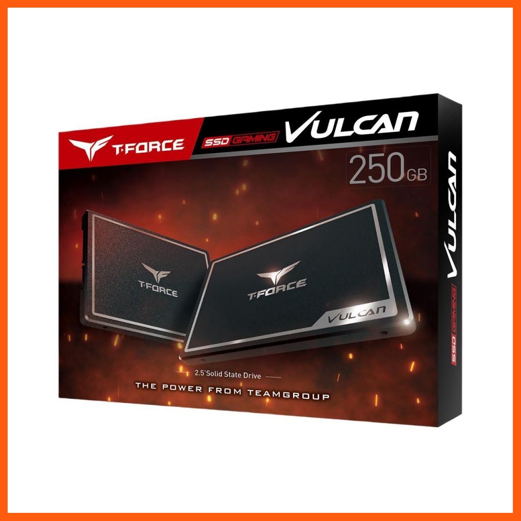 #ลดราคา SSD TEAM T-Force VULCAN 250GB 3D NAND 2.5