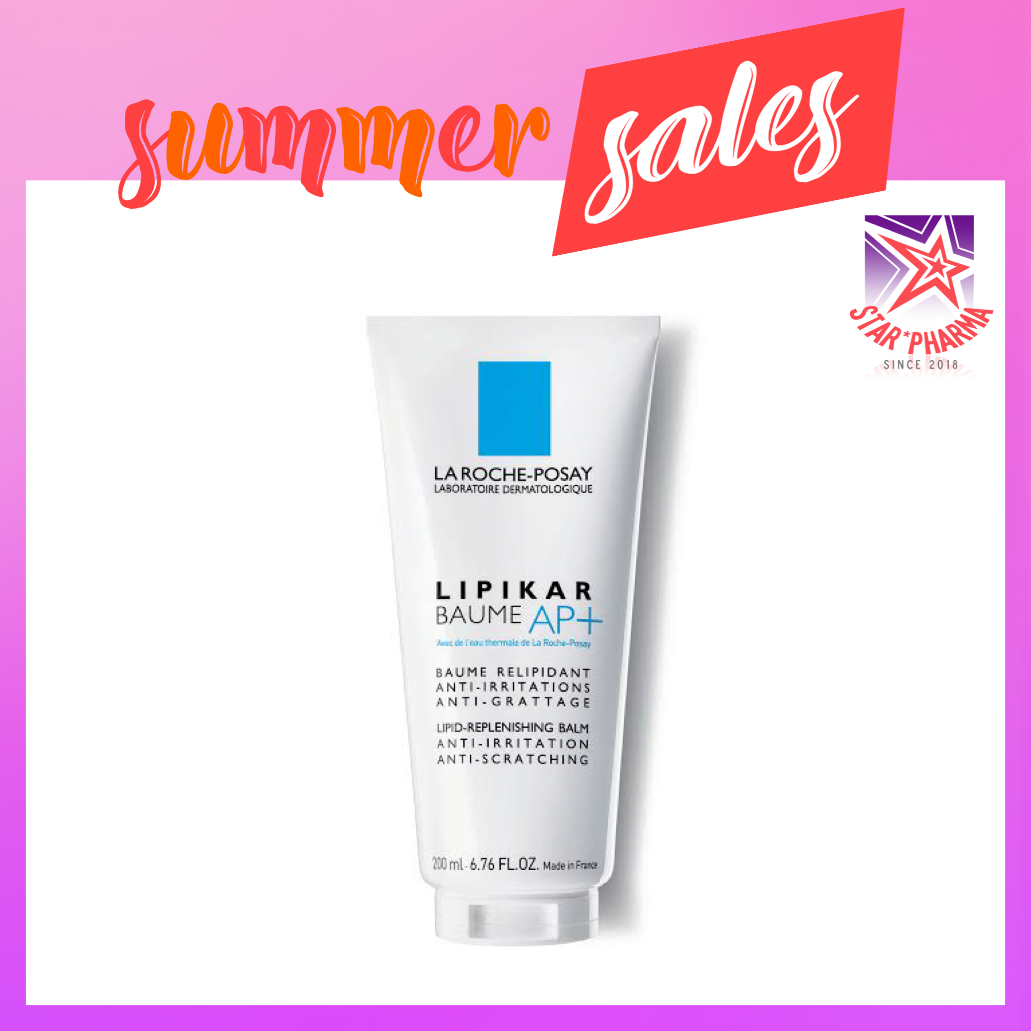 โปรโมชั่น LIPIKAR BAUME AP+ 200ml - Peggy Beauty Store