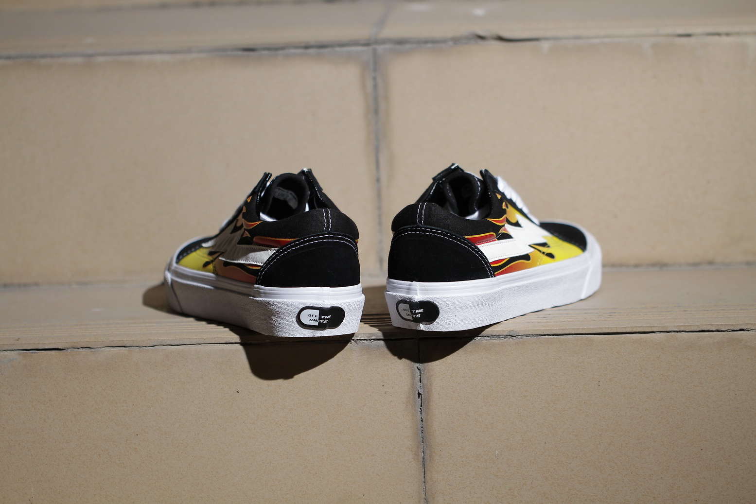 VANS OLD SKOOL Men's and Women's รองเท้าผ้าใบ V020 - The Same Style In ...