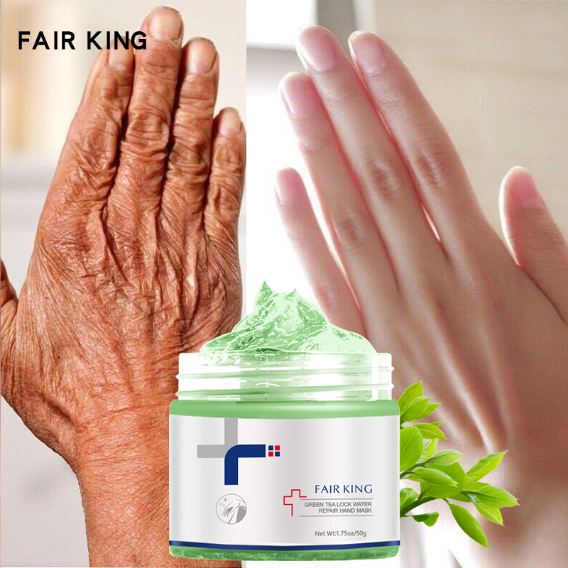 FAIR KING ชาเขียว ให้ความชุ่มชื้น แว็กซ์มือ ซ่อมแซม Exfoliating Hand care