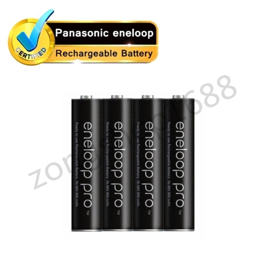 แบตเตอรี่ ♭panasonic Eneloop Pro ถ่านชาร์จ Aaa 950 Mah Rechargeable