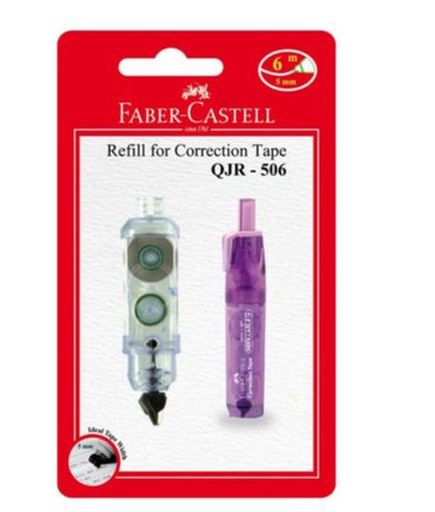 ไส้เทปลบคำผิด  Faber-Castell QJR-506 ( 5มมx6ม.) refill