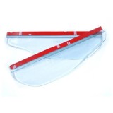 ข้อมูล 2 x Car Rear View Mirror Flexible Anti Rain Guard Shade Auto Weatherstrip Clear รีวิว