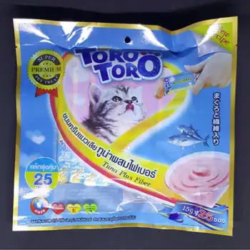 ราคา แมวเลีย 25 ซอง สีฟ้า ทูน่าผสมไฟเบอร์ หมดอายุ 16.09.2019 pantip