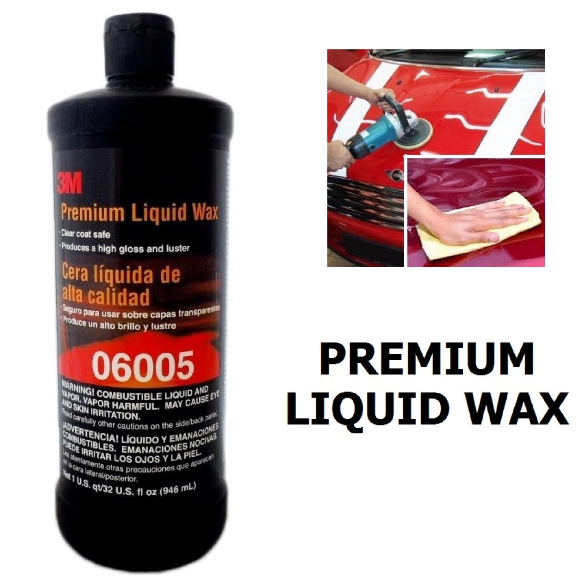 โปรโมชั่น 3M 06005 Premium Liquid Wax น้ำยาเคลือบเงาแวกซ์ สูตรพรีเมียม