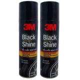 รีวิว 3M Black and Shine โฟมทำความสะอาดเคลือบเงาและปกป้องยางรถยนต์440 ml. (2กป.) pantip