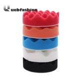   5pcs 4/5/6/7 Sponge Buffer Polishing Foam Buffing Pads Set for Car Polisher(Multicolor)-4inch - intl รีวิว