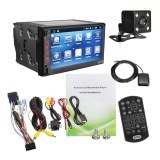 REAR CAMERA 4-Core Android WIFI 7/" 2 DIN Car Radio Stereo Player GPS Bluetooth