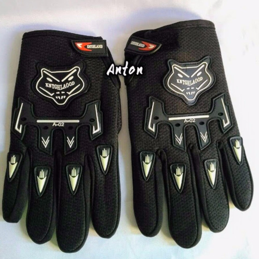 ถุงมือหน้าหมูฟรีไซค์ เกรด A (สีดำ)