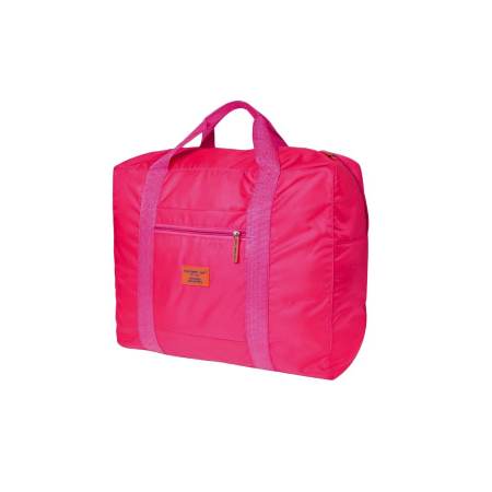 BAG IN BAG Waterproof  Foldable Travel Bag  ( Hot Pink)