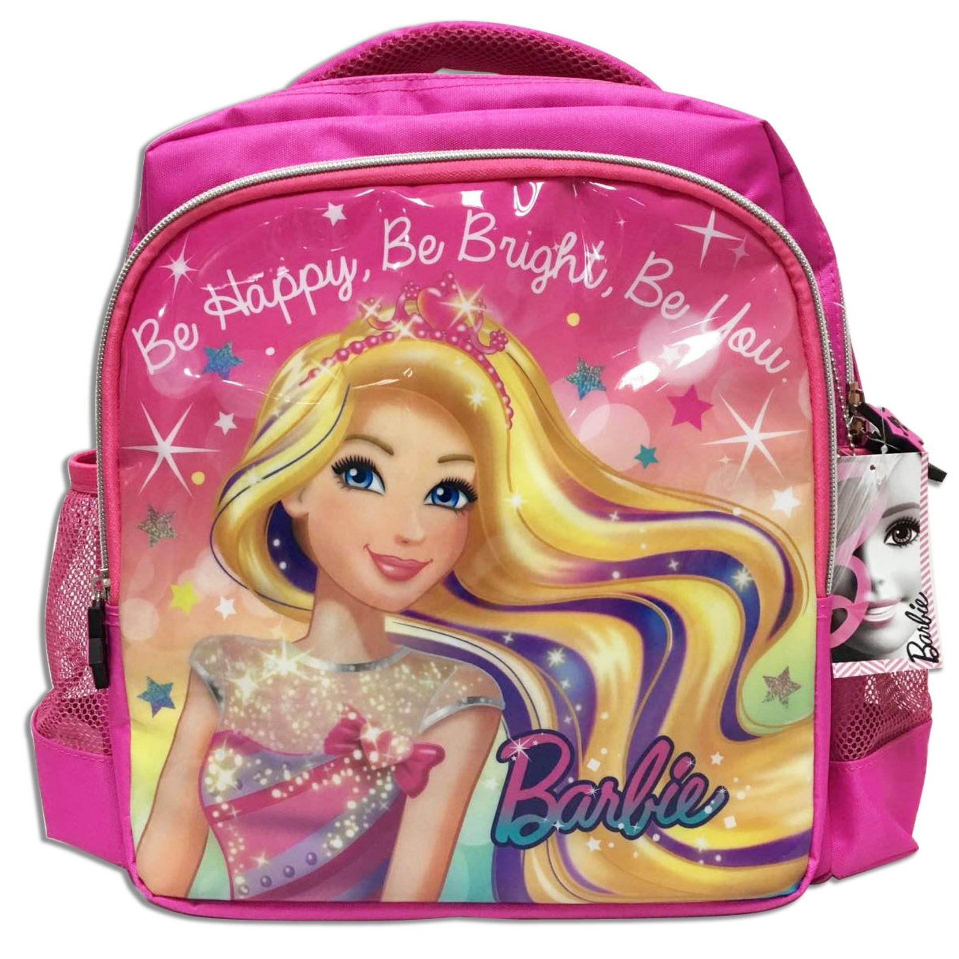 BARBIE กระเป๋าเป้ 12 นิ้ว BB23 689 สีชมพู