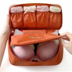 BeckyCat  กระเป๋าจัดระเบียบชุดชั้นใน สีส้ม (Orange)