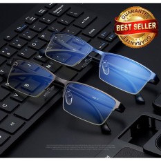 Blue Light Protection แว่นตากรองแสงสีฟ้า คอมพิวเตอร์ โทรศัพท์ ปกป้องสายตา เลนส์ถนอนสายตา  (ไม่มีค่าสายตา)