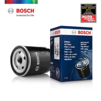 Bosch ไส้กรองน้ำมันเครื่องสำหรับ Nissan Tiida C11