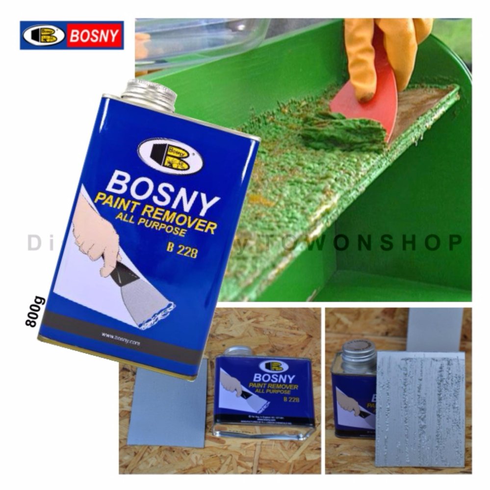 Bosny paint remover как открыть